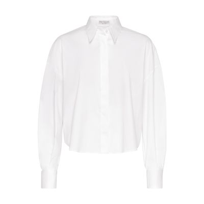 Brunello Cucinelli Stretchy poplin shirt