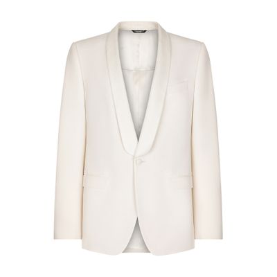 Dolce & Gabbana Single-breasted stretch wool Sicilia-fit jacket