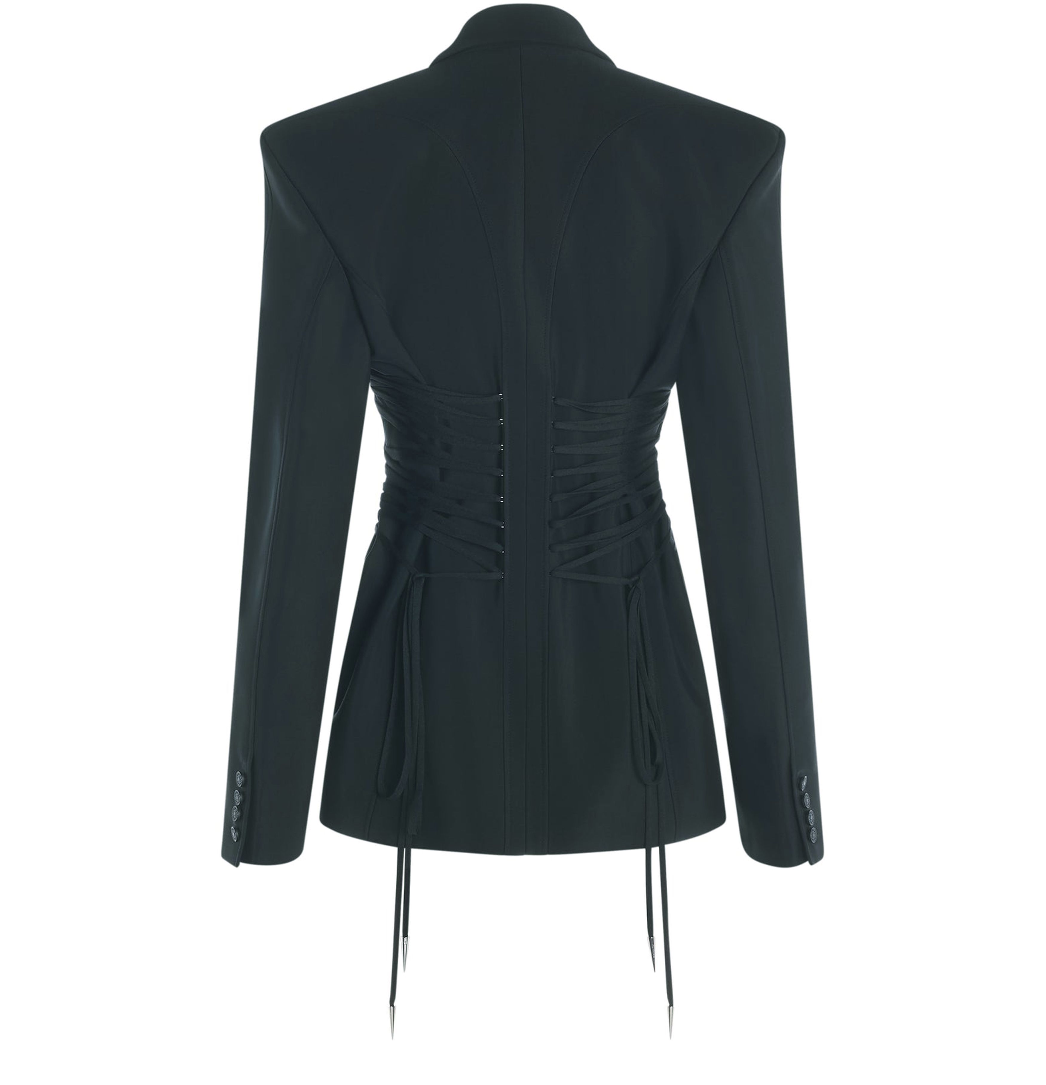 Mugler Broad-shouldered jacket