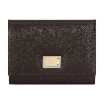 Dolce & Gabbana French flap wallet with tag