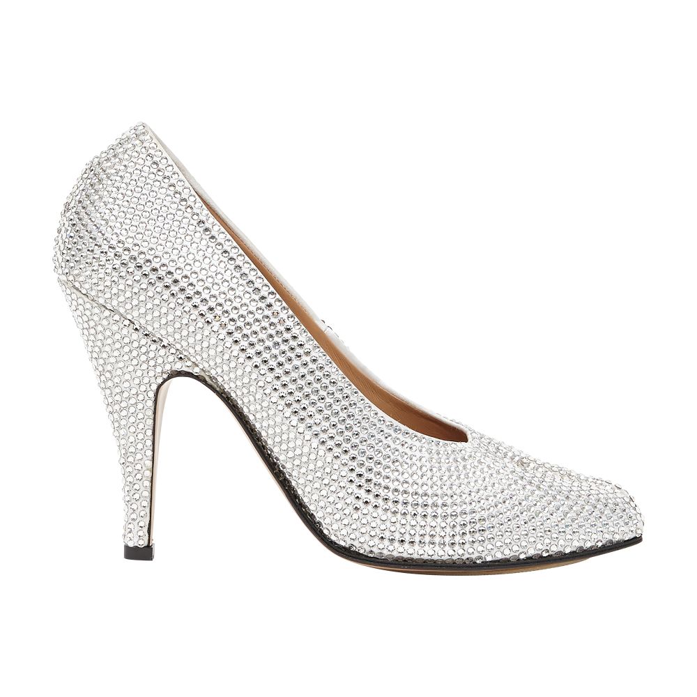 Maison Margiela Tabi rhinestone pumps