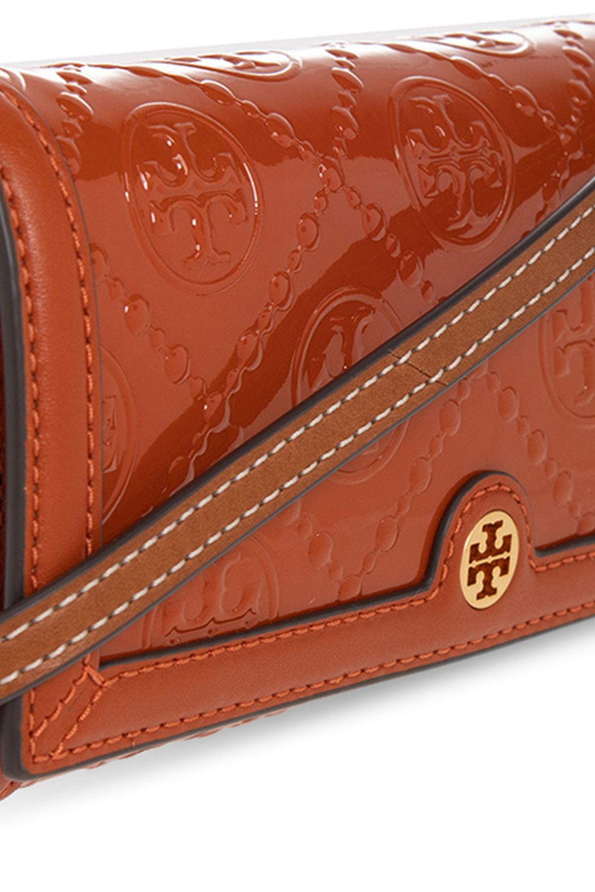 Tory Burch ‘T Monogram' strapped wallet