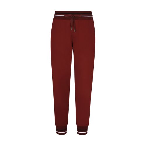 Dolce & Gabbana Cotton jogging pants with DG patch