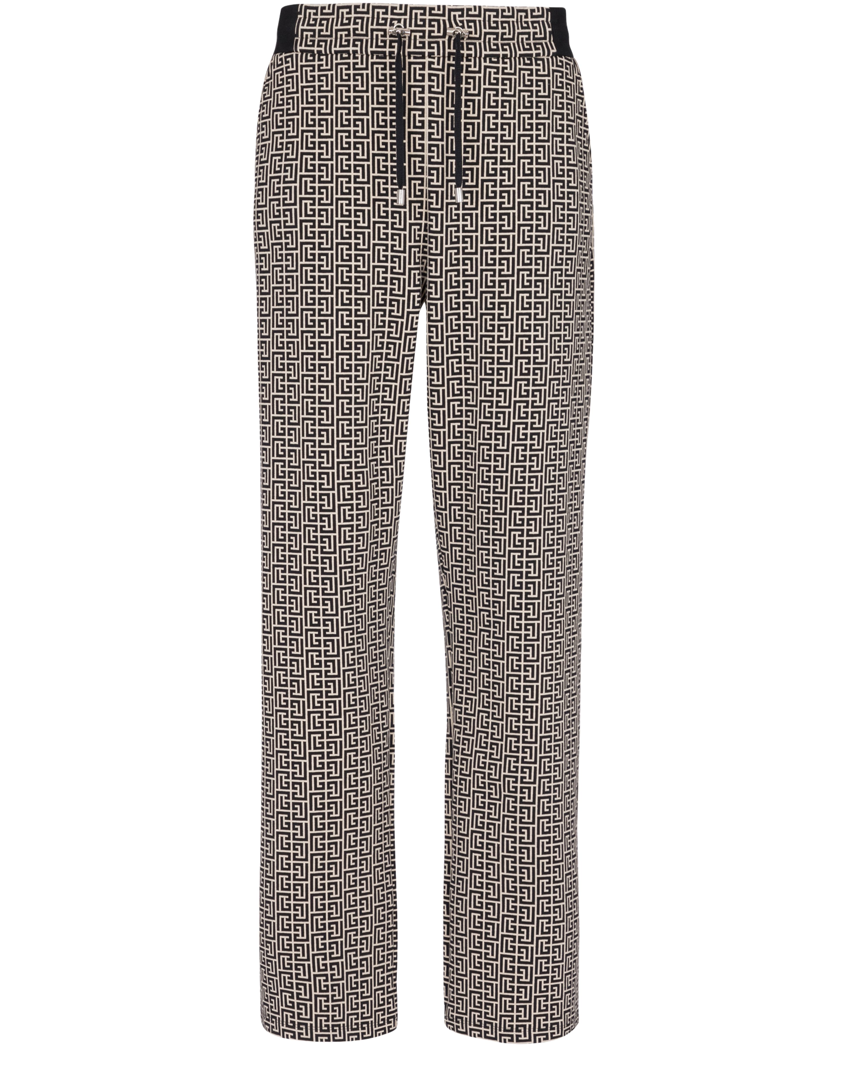 Balmain Monogram jacquard casual pants