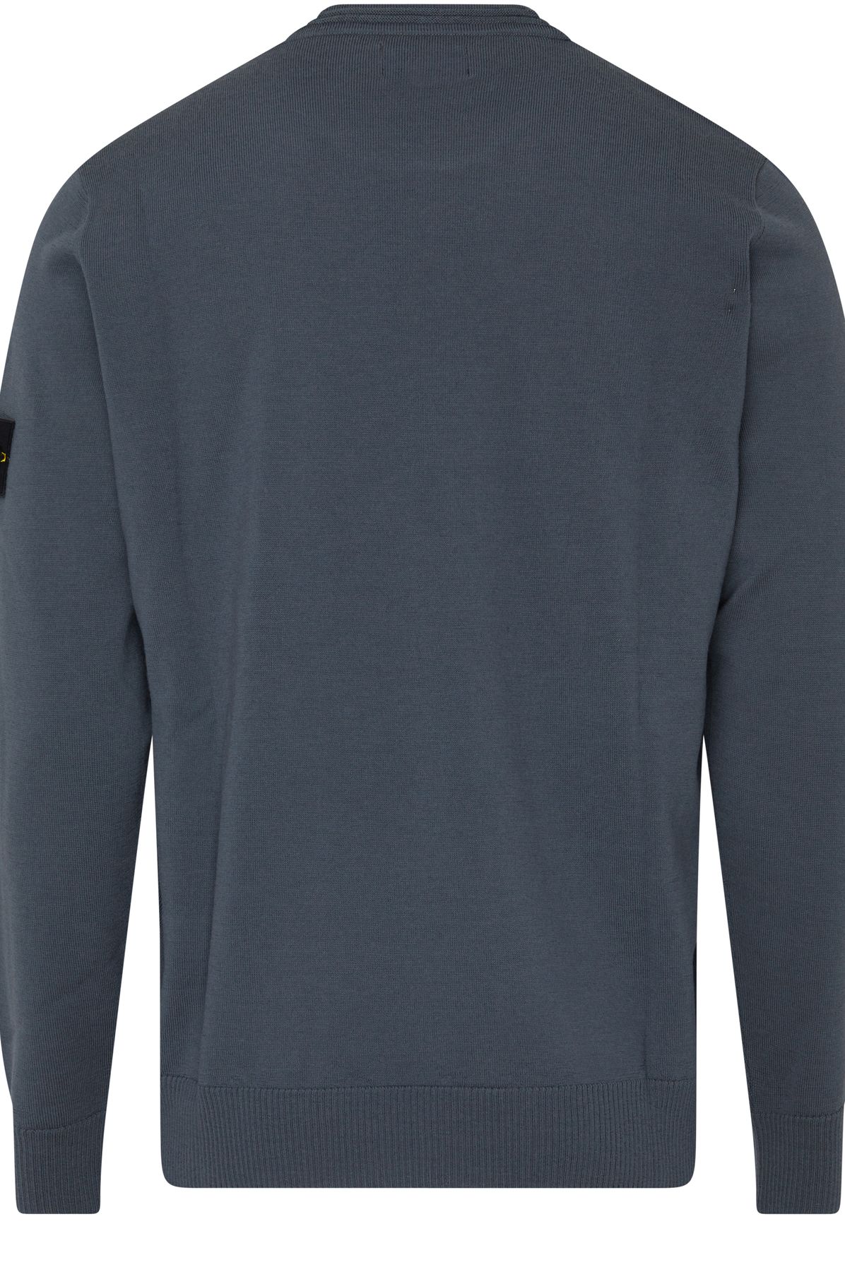 Stone Island Round neck sweater with logo patch