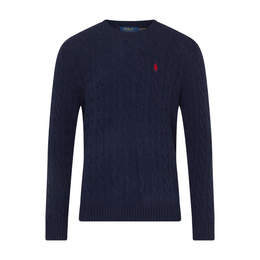 Polo Ralph Lauren Round-neck cable knit sweater