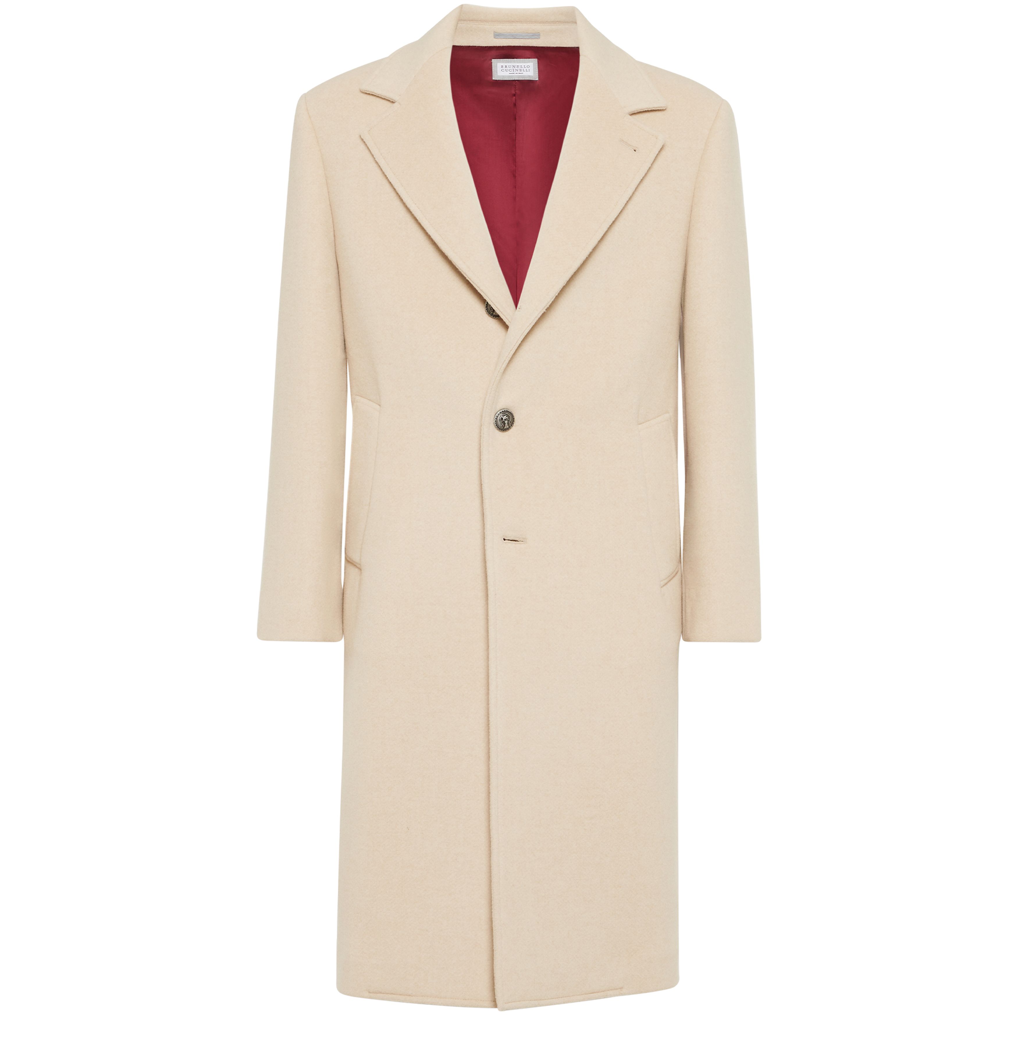 Brunello Cucinelli Double cloth coat