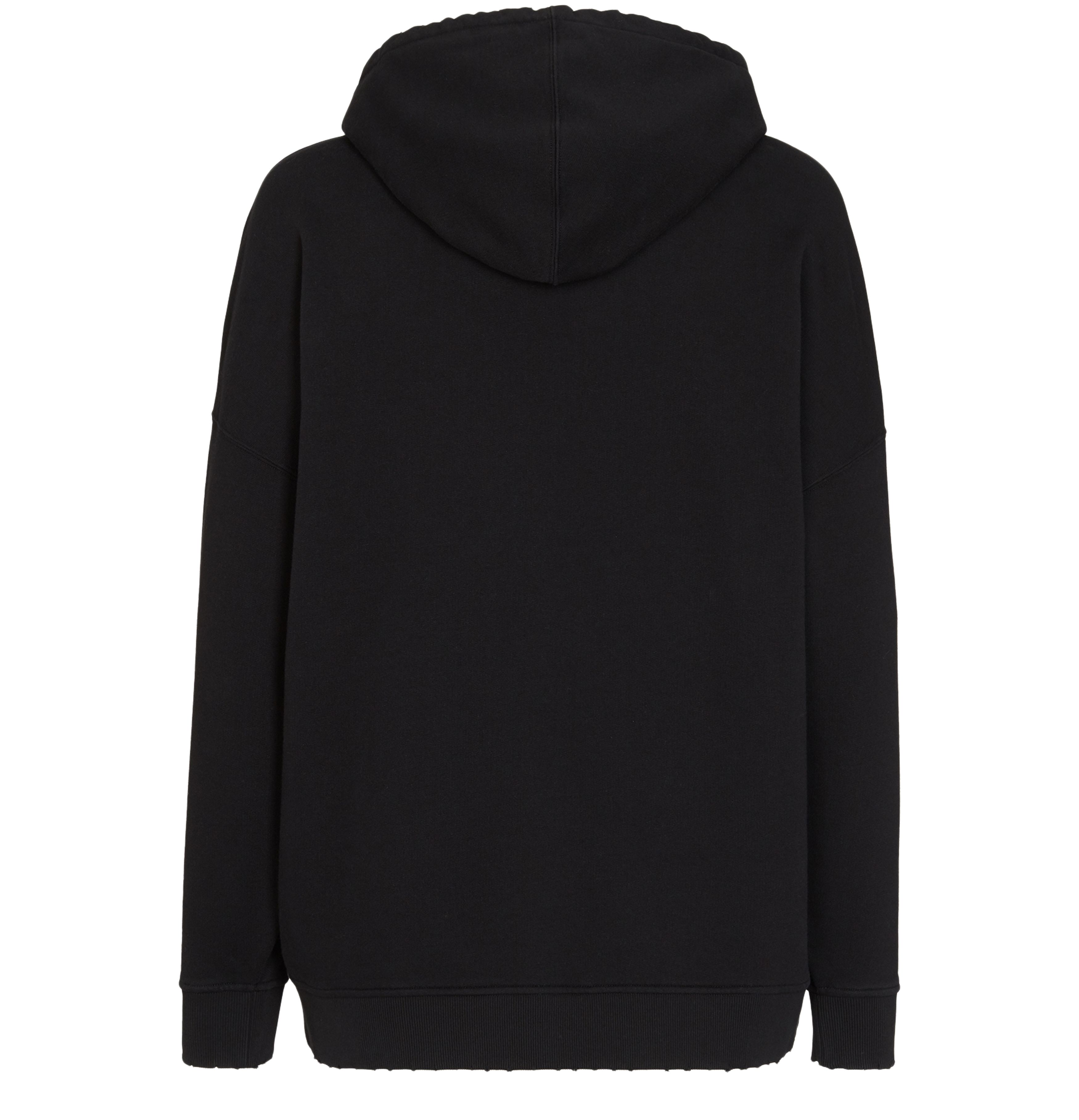 FENDI Oversize sweatshirt with drawstring hood