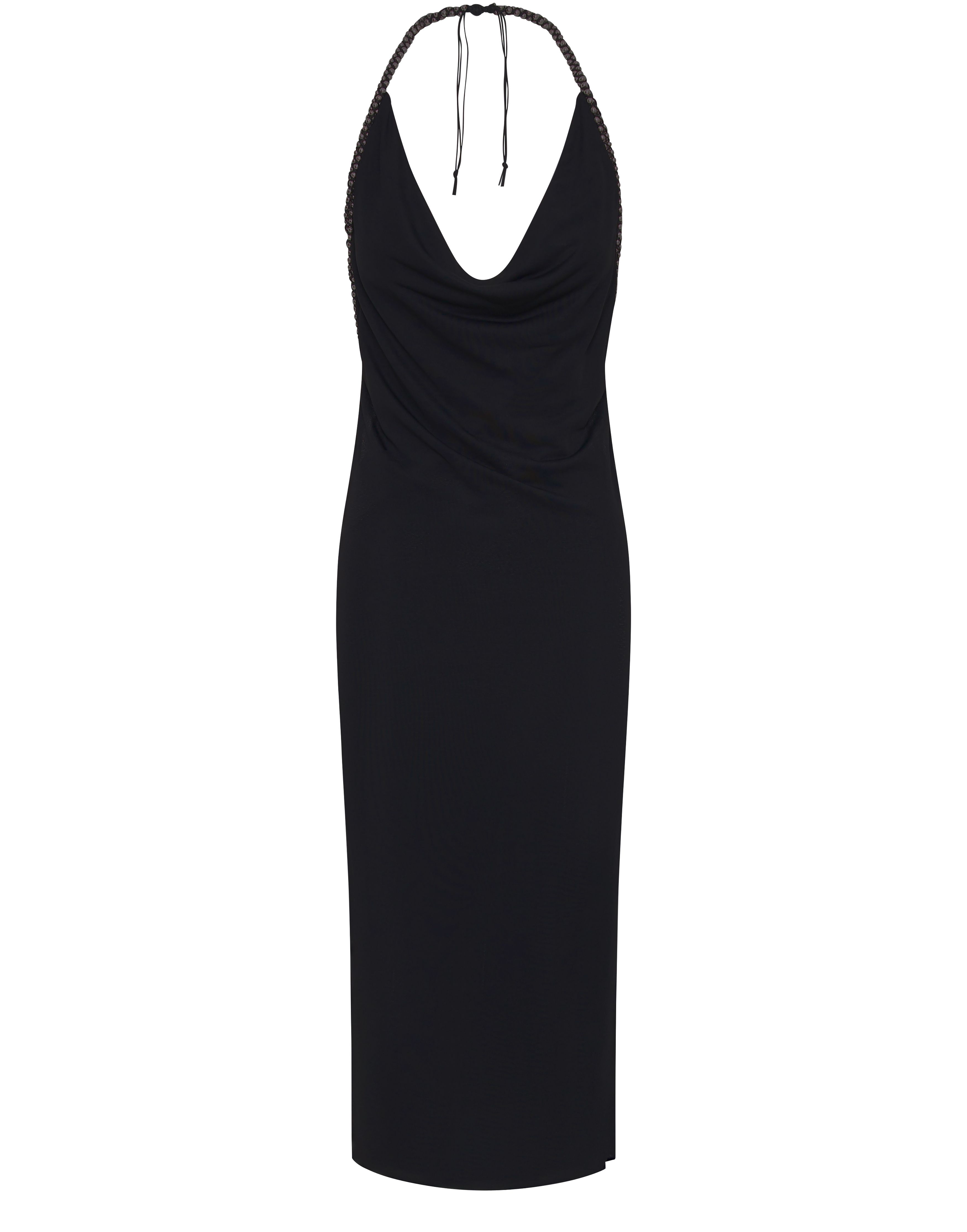 Dion Lee Barball rope slip halter dress