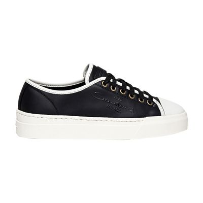 Santoni Leather sneakers