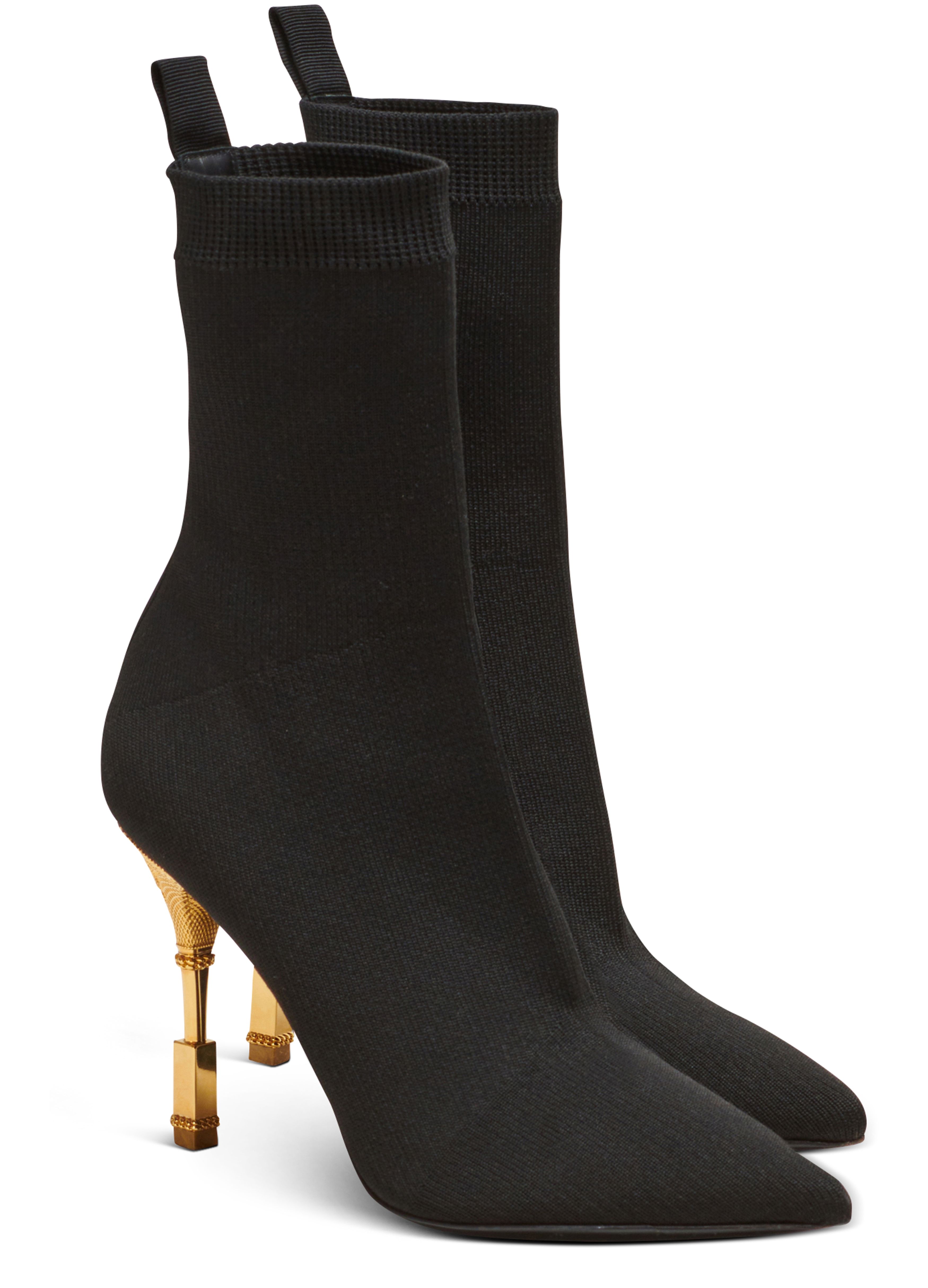 Balmain Moneta mesh boots