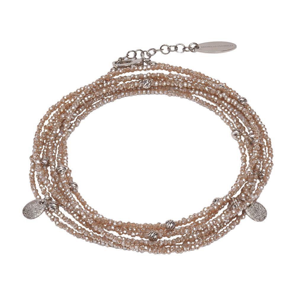 Brunello Cucinelli Vetro and Sterling Silver bracelet