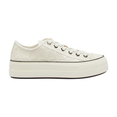 VALENTINO GARAVANI Toile Iconographe platform sneakers