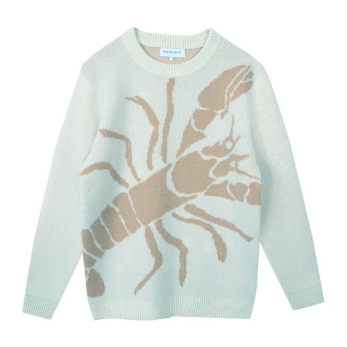 MAISON LABICHE lobster Pronteau wool sweater