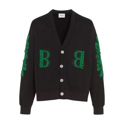 Barrie Cardigan in cotton with a cashmere B logo