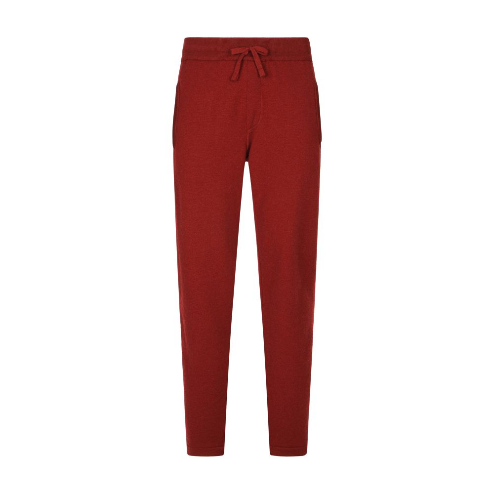 Dolce & Gabbana Cashmere jogging pants with DG logo