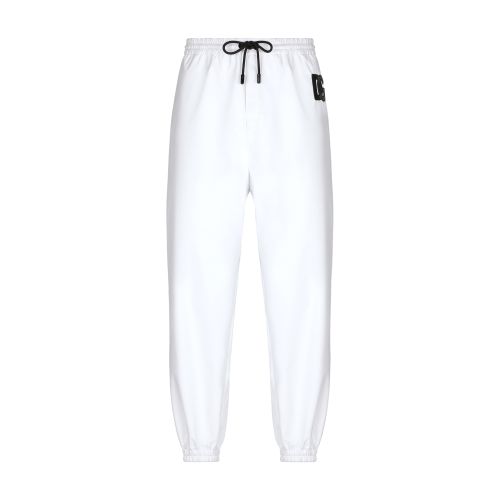 Dolce & Gabbana Nylon jogging pants with patch