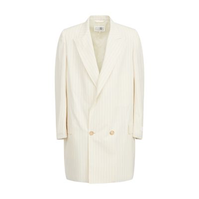 MM6 Maison Margiela Striped suit jacket