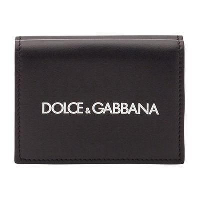 Dolce & Gabbana Calfskin wallet with logo print