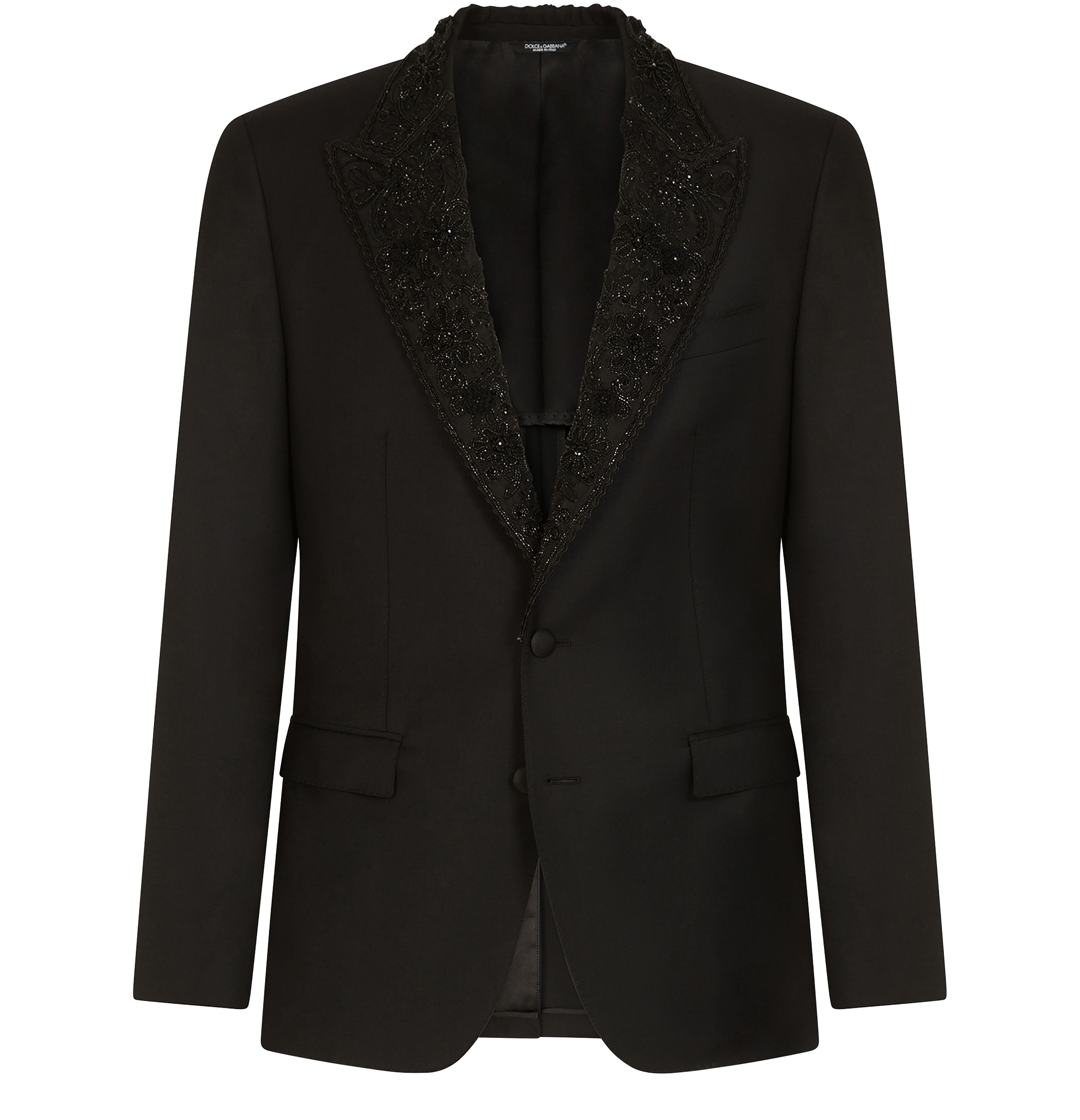 Dolce & Gabbana Taormina-fit wool tuxedo jacket