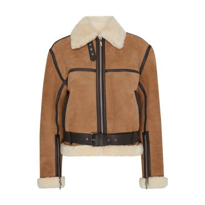 Toteme Sheep leather jacket