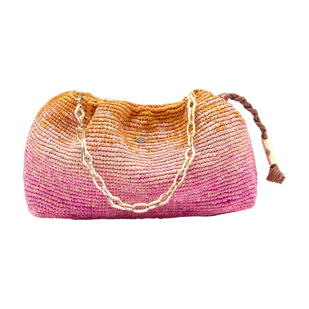  June degrade raffia bag