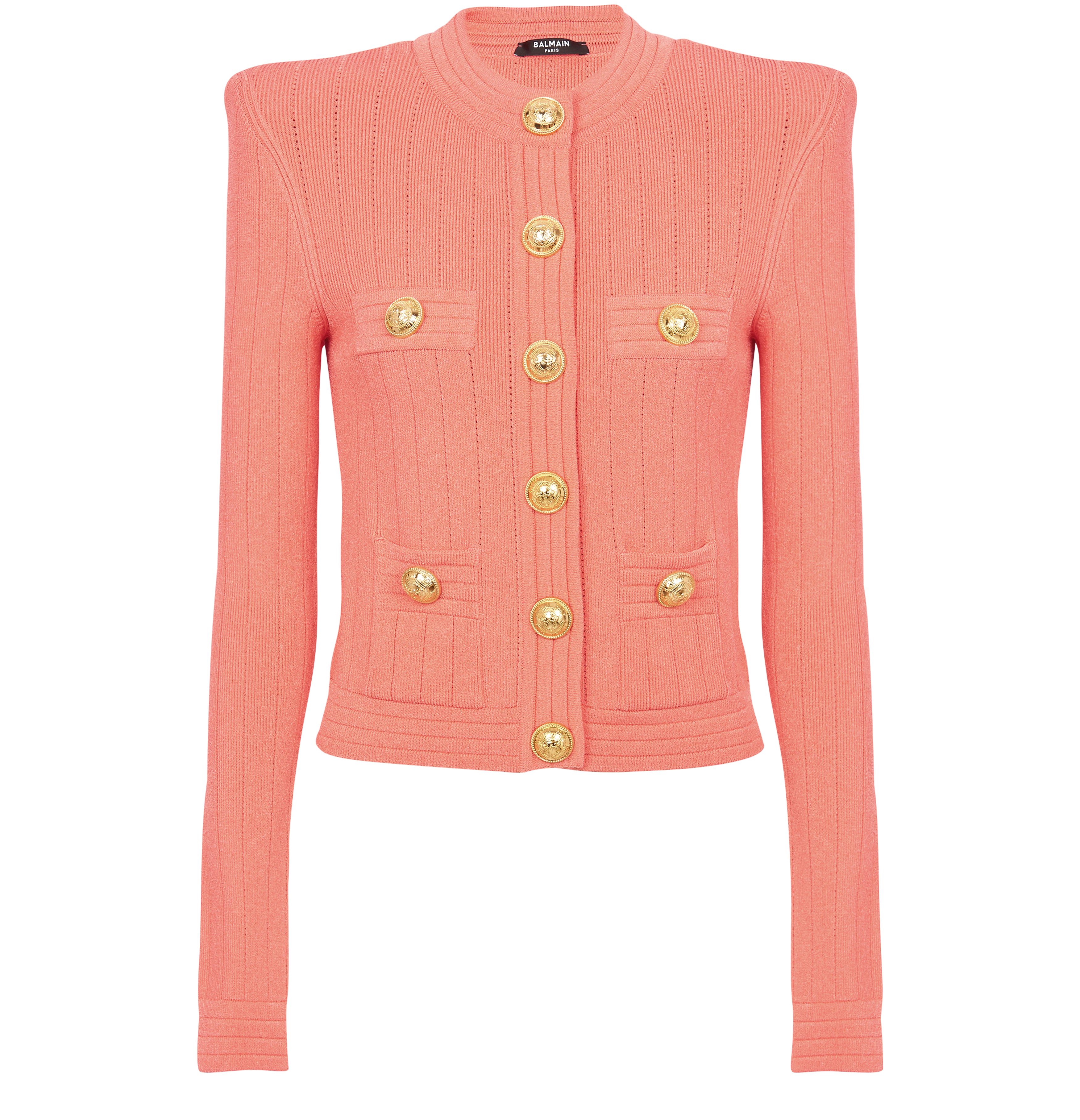 Balmain Fine knit buttoned cardigan