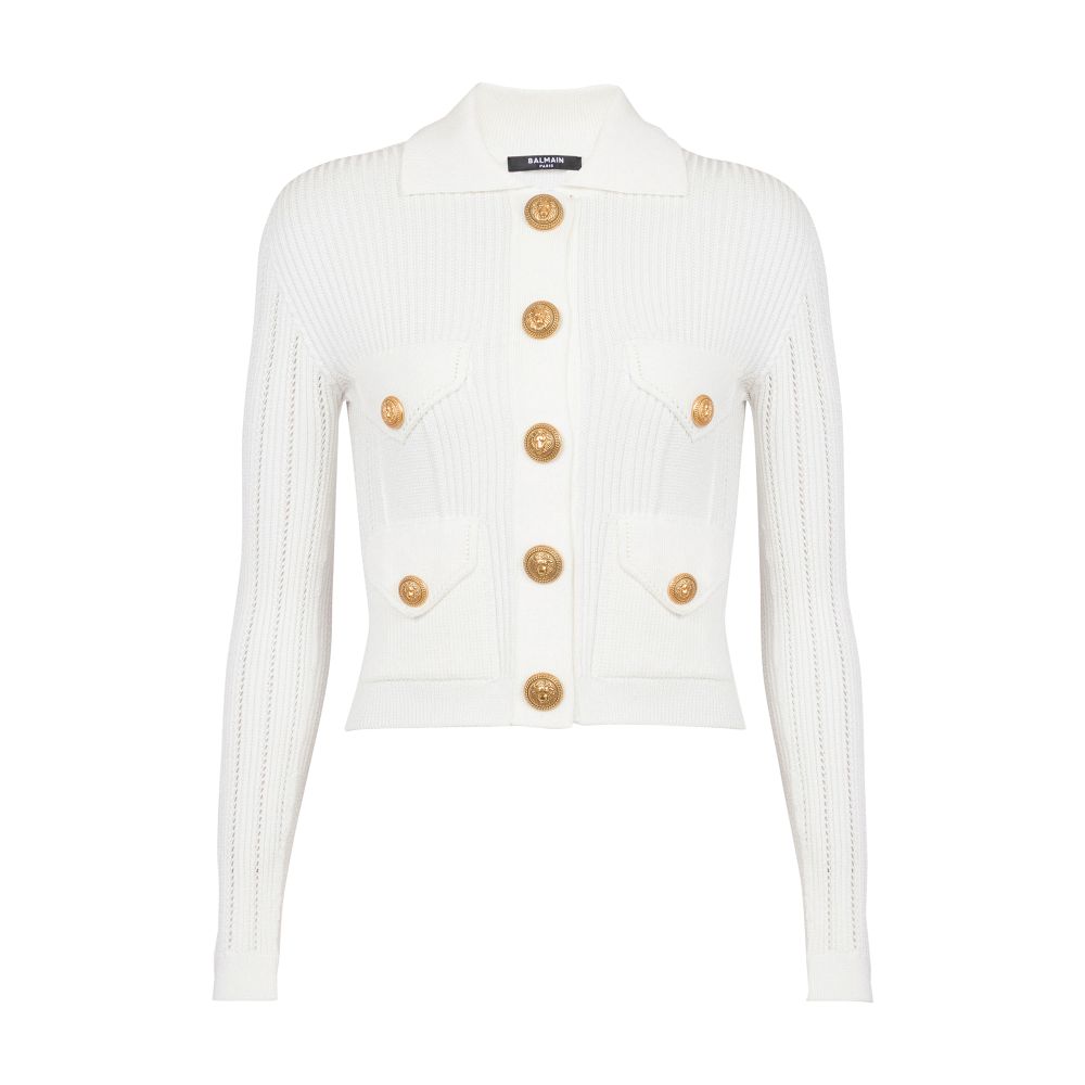 Balmain Knit Buttoned Cardigan