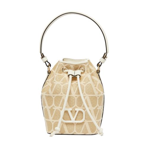 VALENTINO GARAVANI Mini Vlogo Signature bucket bag