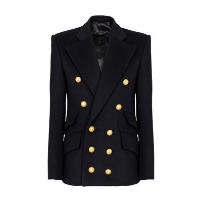 Balmain Short officer coat