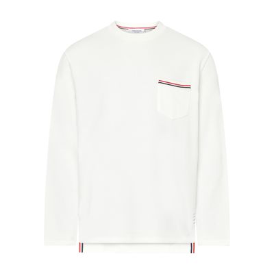 Thom Browne Solid loopback sweatshirt