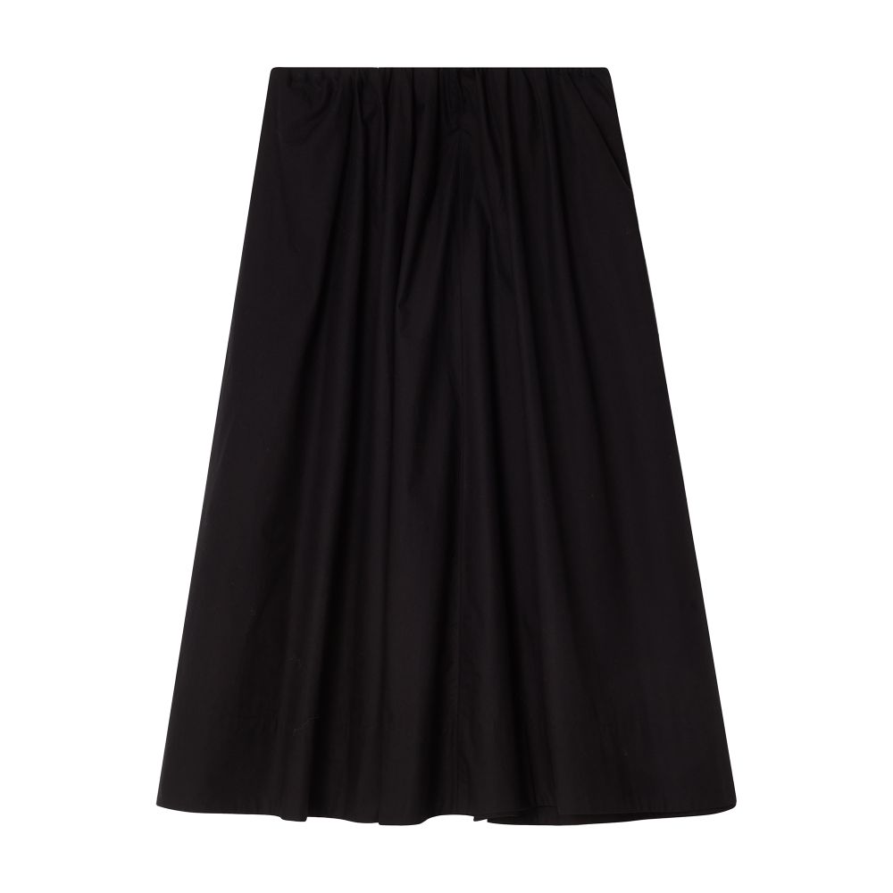  A-lined midi skirt