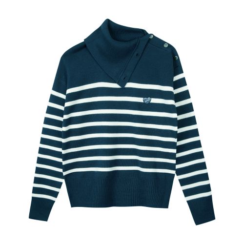 MAISON LABICHE Patch Coeur ML Regnault sweater