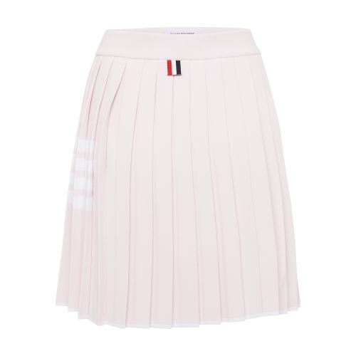 Thom Browne 4 Bar Pleated Mini Wrap Skirt