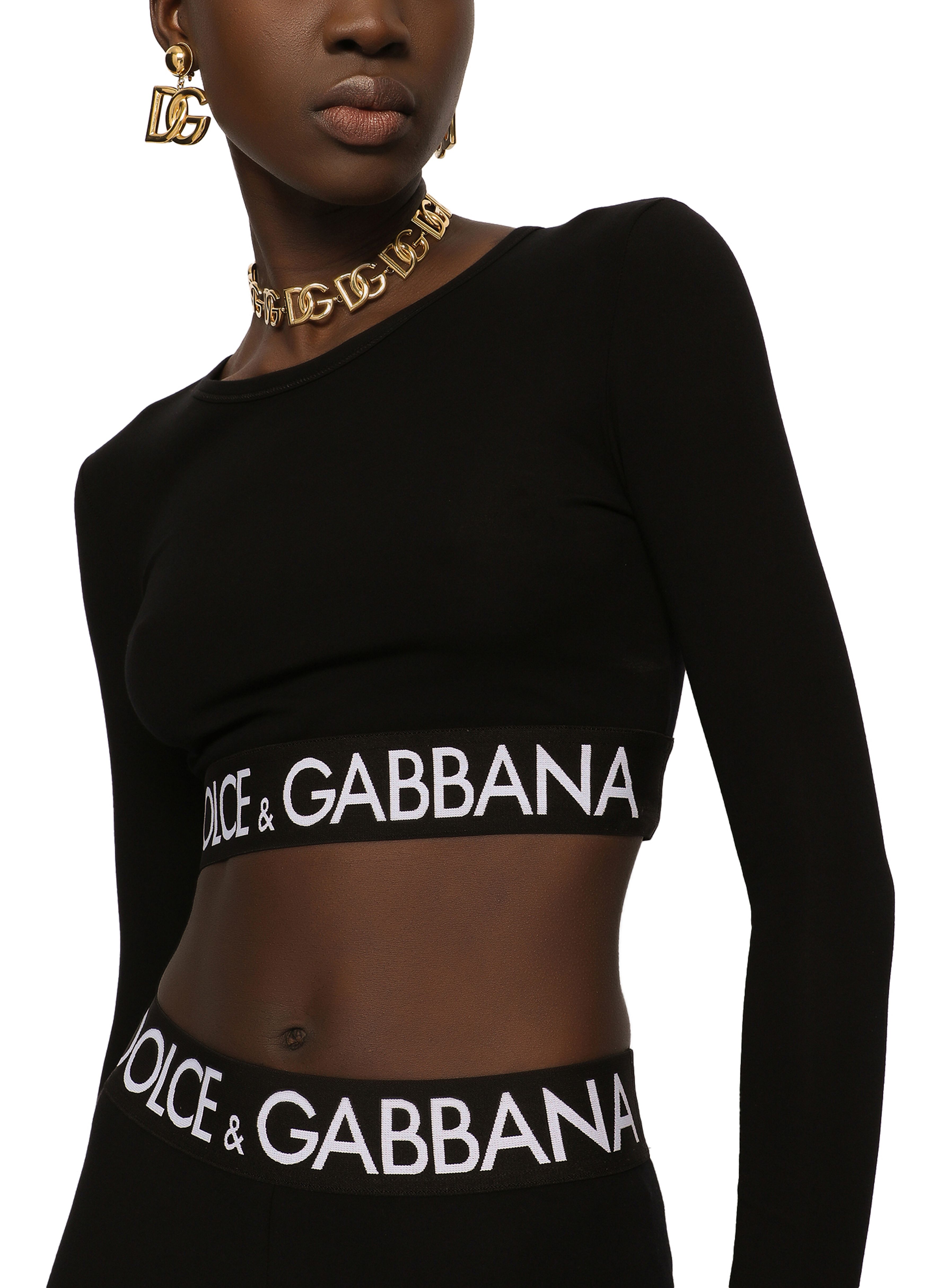 Dolce & Gabbana Long-sleeved jersey top