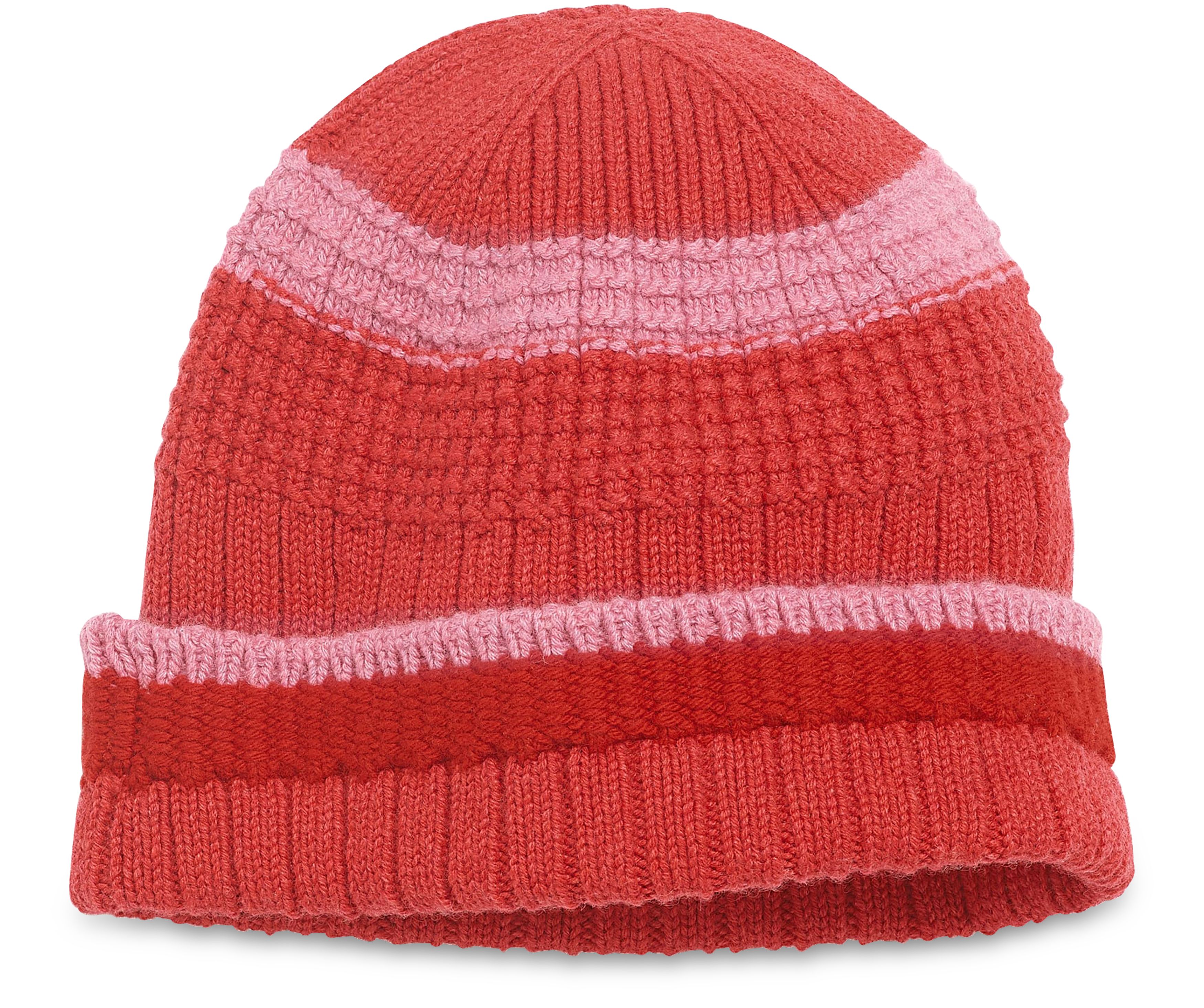 Barrie Textured beanie hat in cashmere