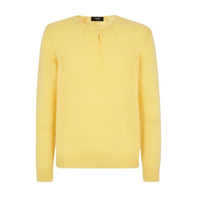 FENDI Long-sleeved crew-neck jumper