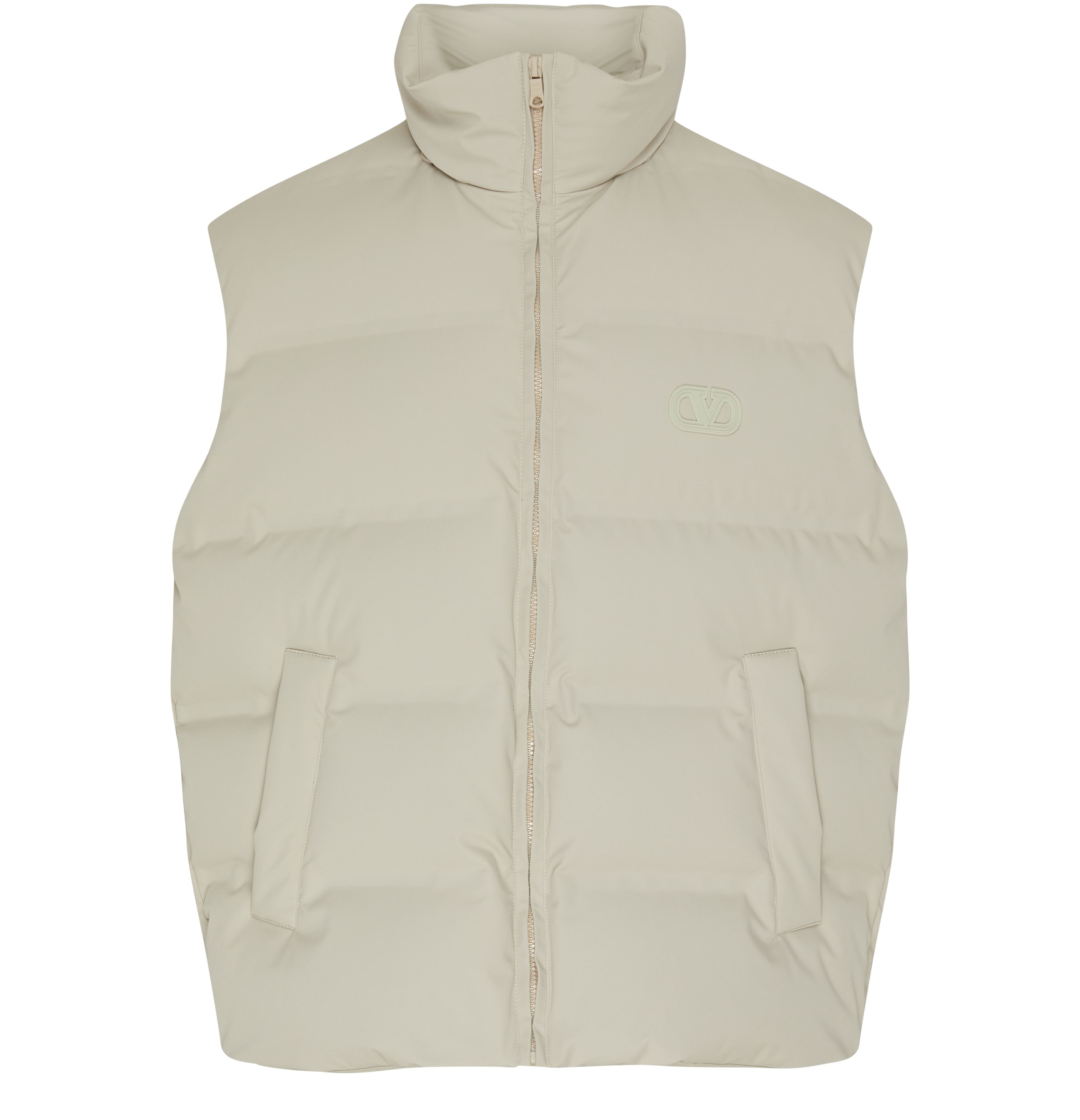 VALENTINO GARAVANI Vlogo Signature sleeveless padded jacket