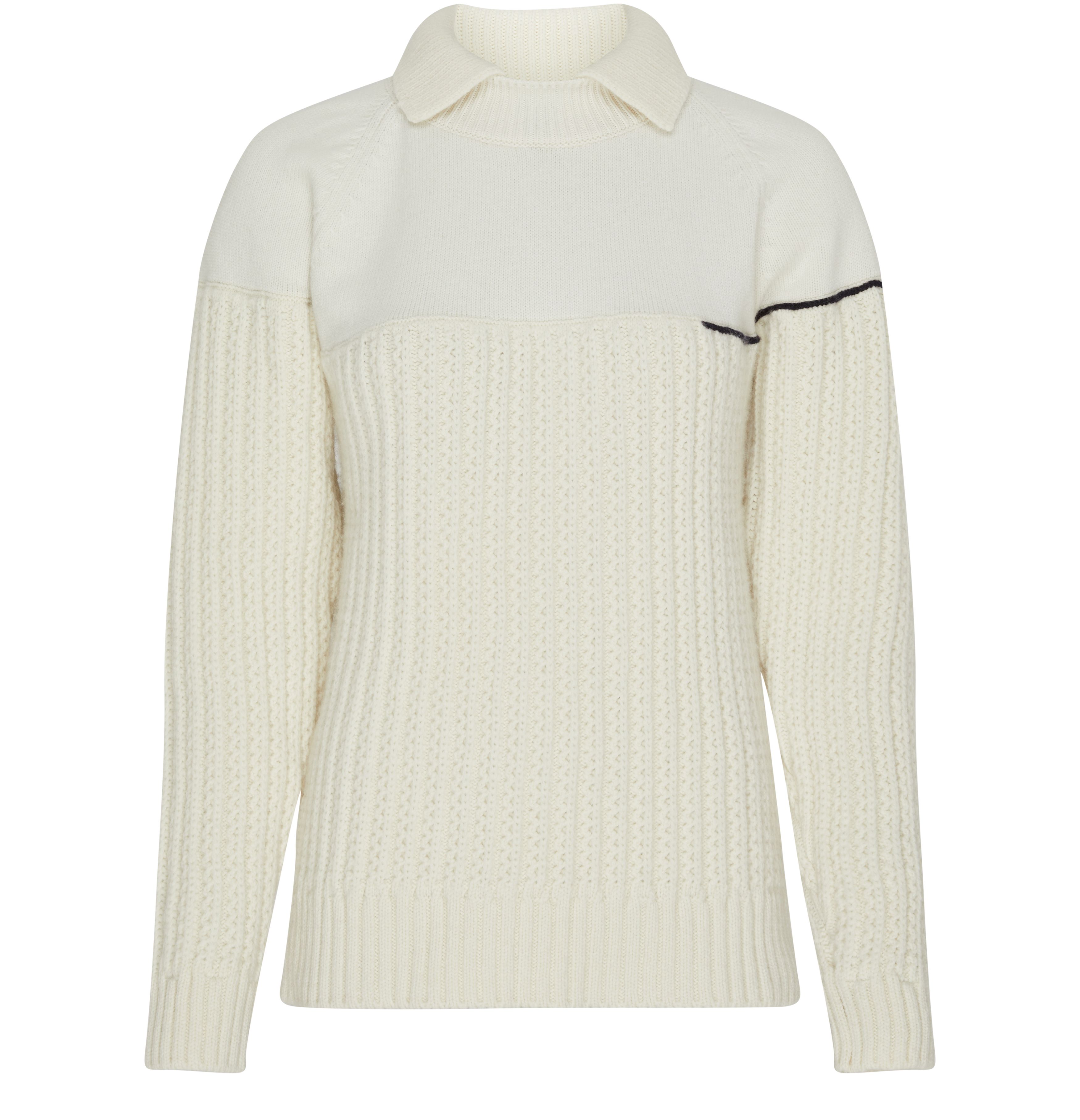 Victoria Beckham Collar Detail Jumper