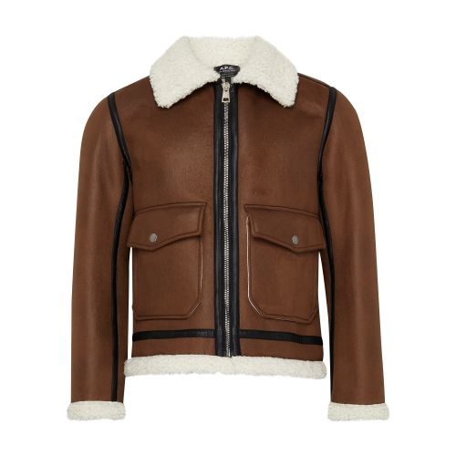 A.P.C. Tommy leather jacket