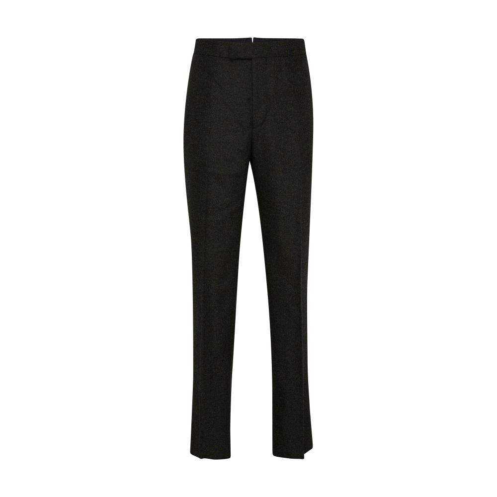 Thom Browne Fit 1 backstrap trouser in shetland