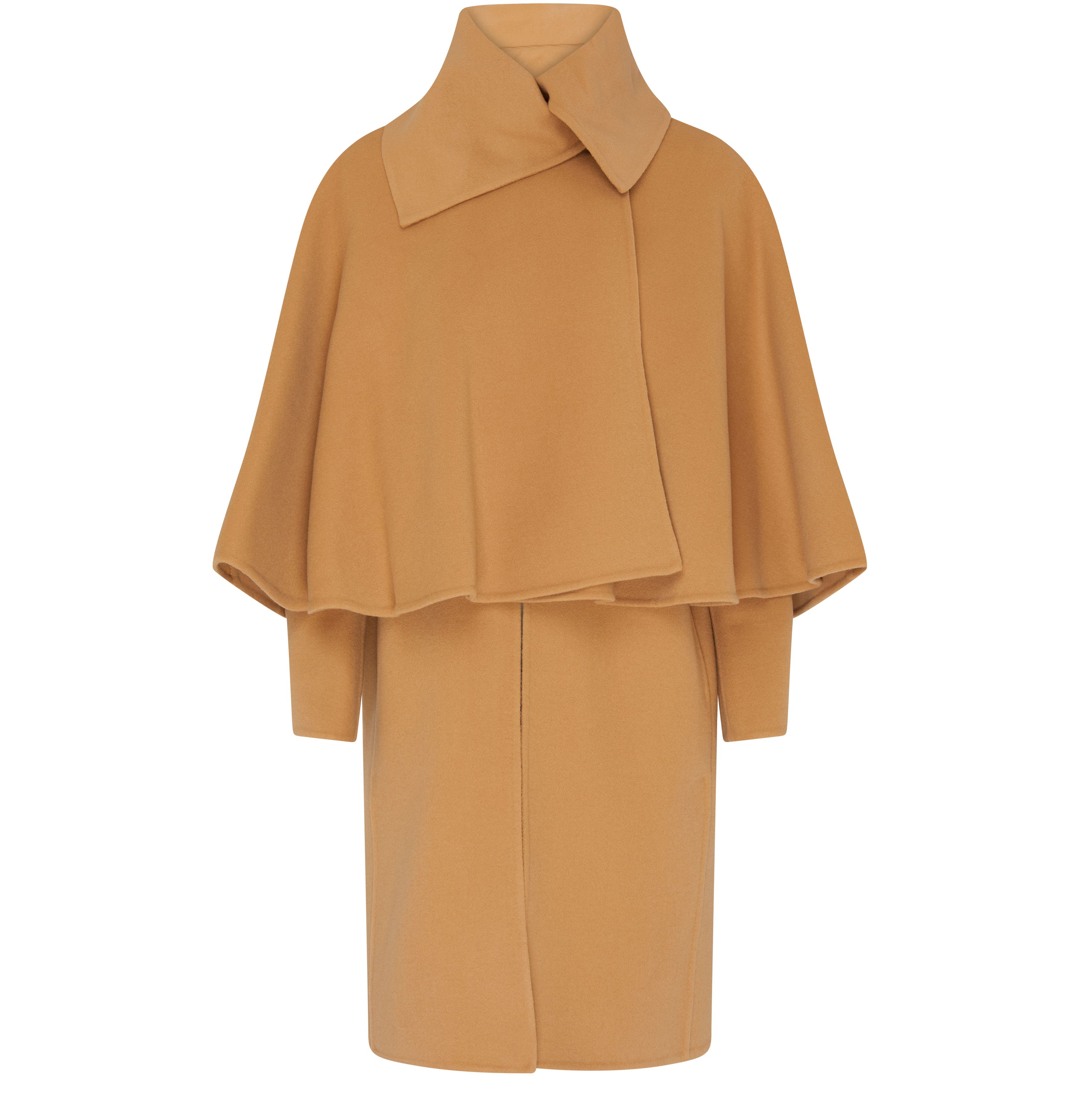 Chloé Wool and cashmere cape coat