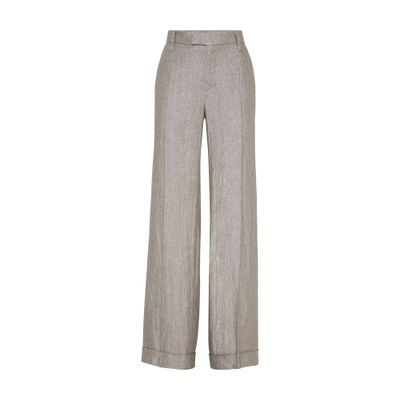 Brunello Cucinelli Loose Flared Trousers