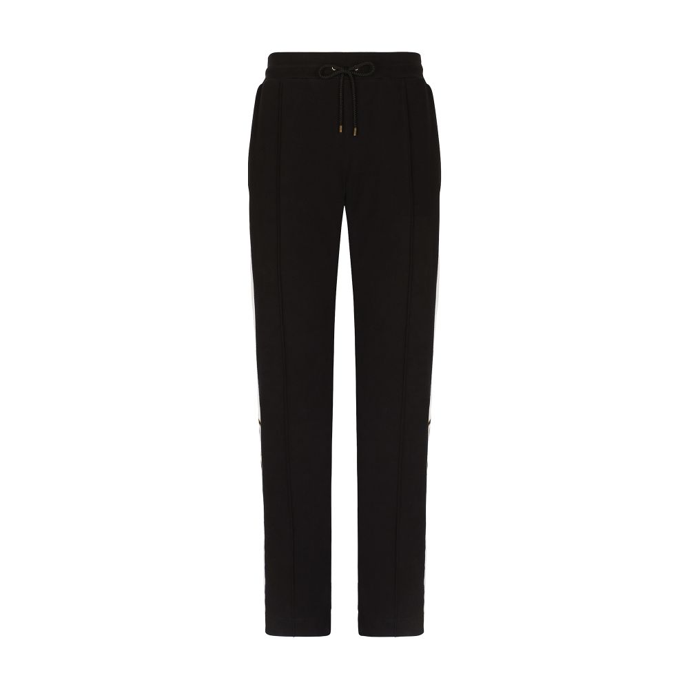 Dolce & Gabbana Jersey jogging pants with embroidered bands