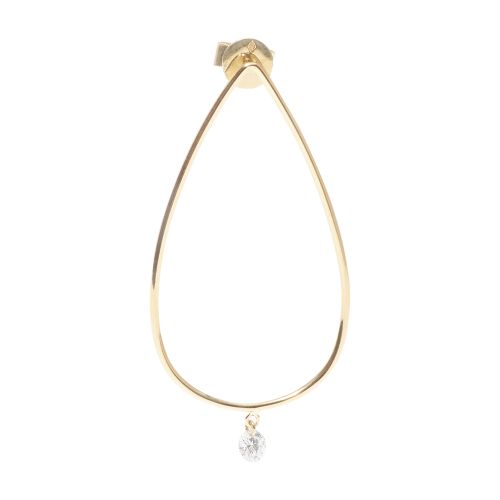 Persée Single earring Drop 1 diamond