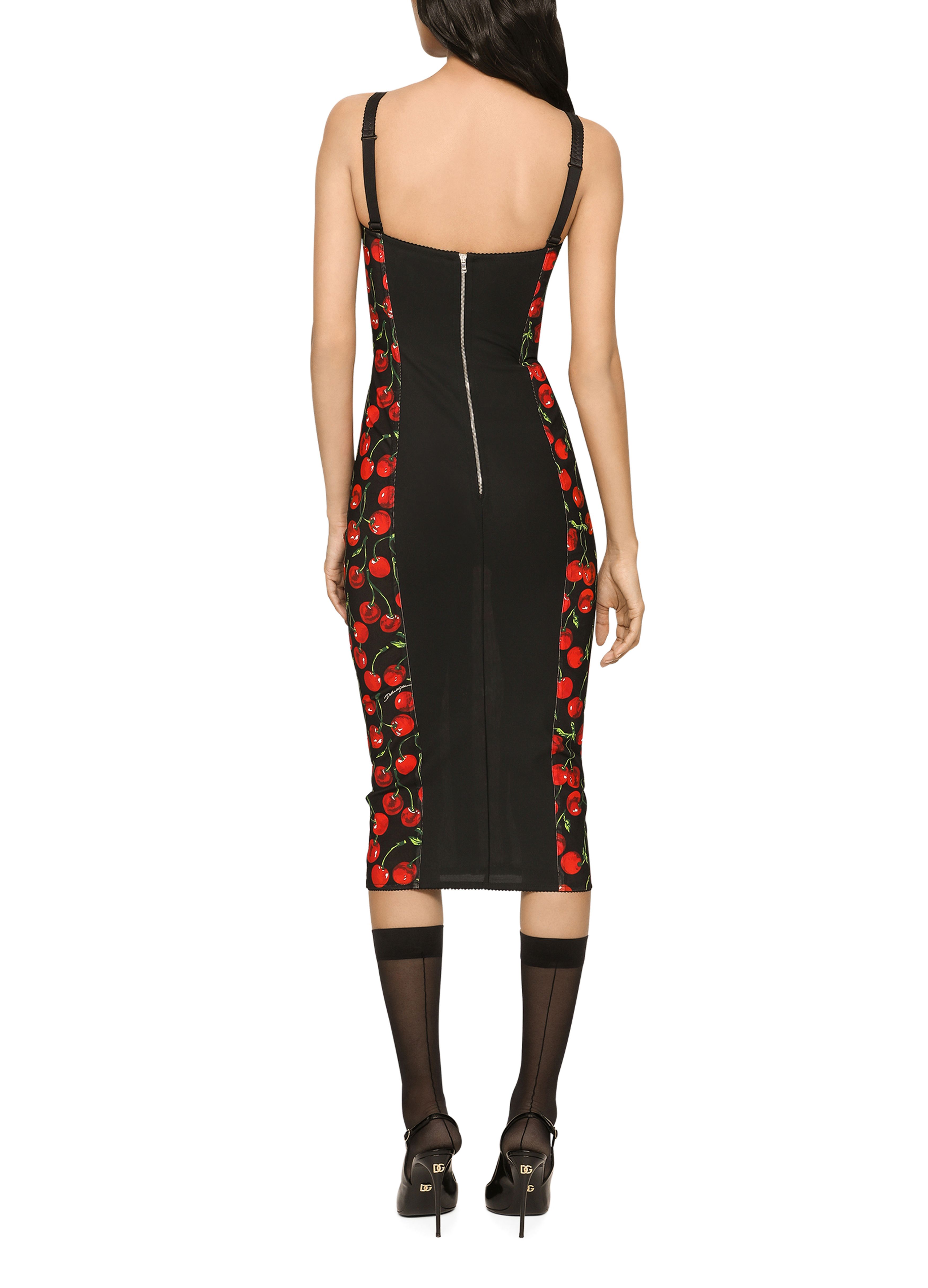 Dolce & Gabbana Stretch calf-length corset dress