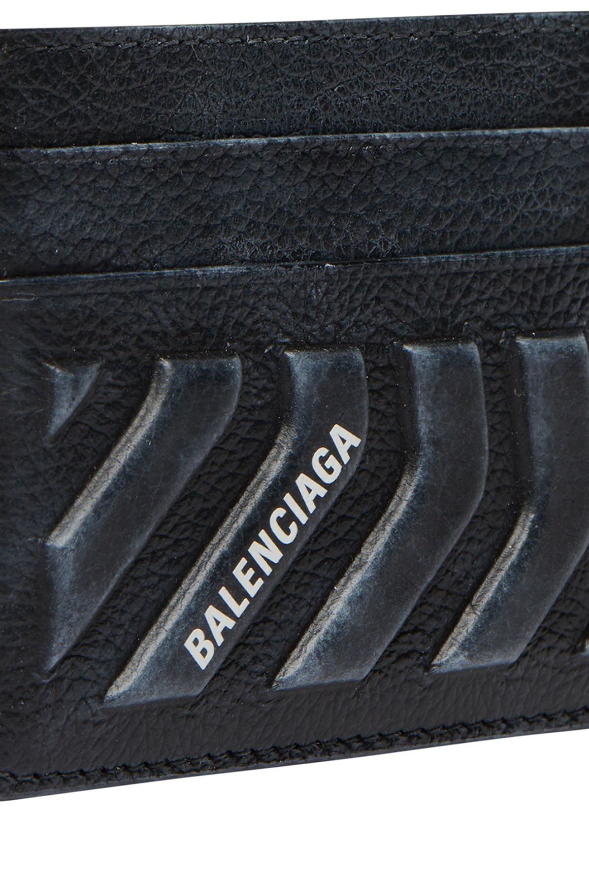 Balenciaga Car Card Holder Soiled Effect