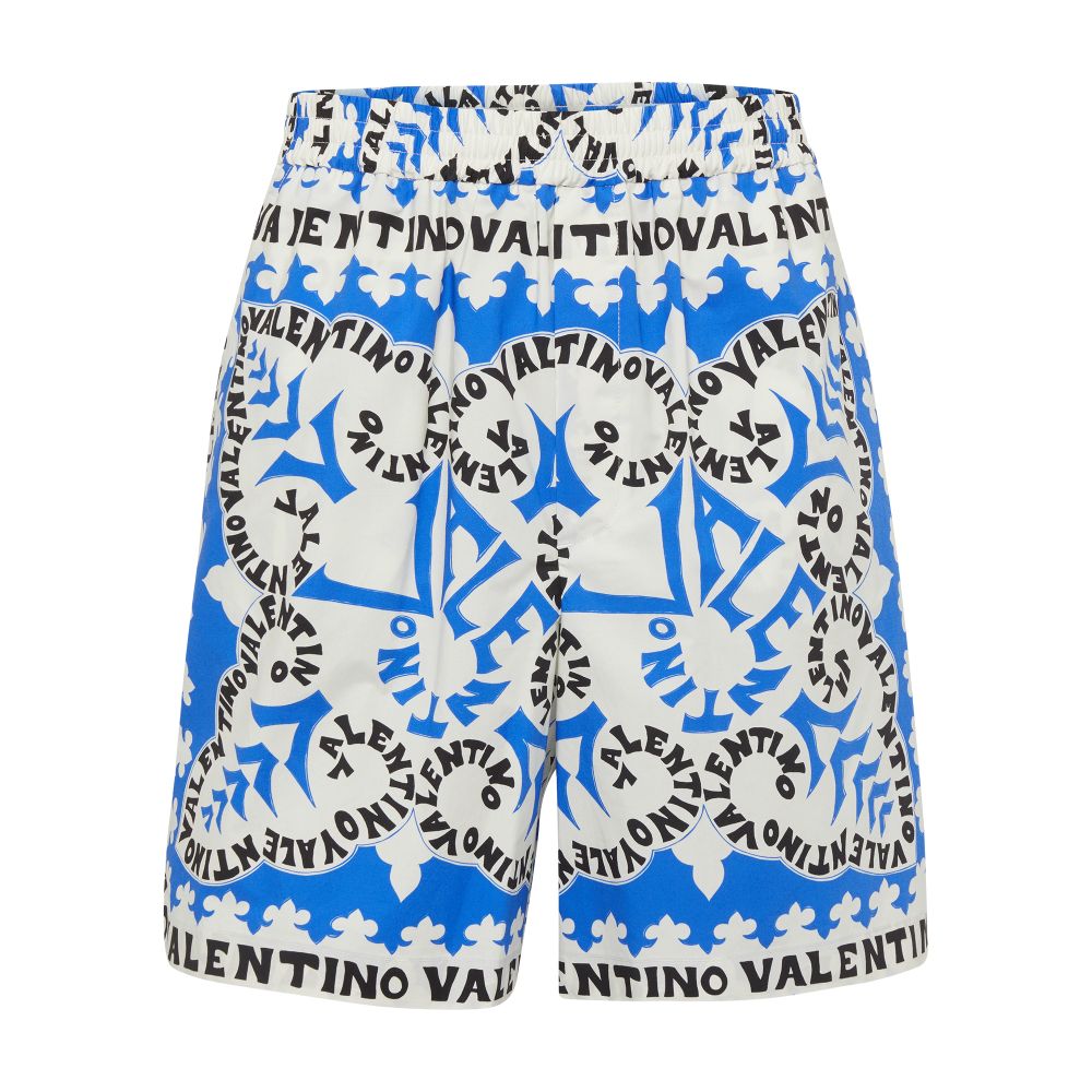 VALENTINO GARAVANI Bandana printed bermuda