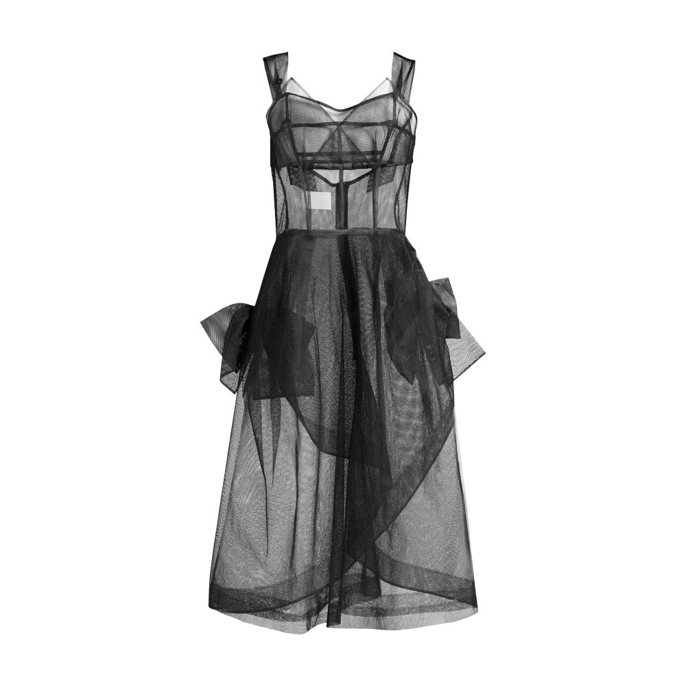 Maison Margiela Tulle midi dress