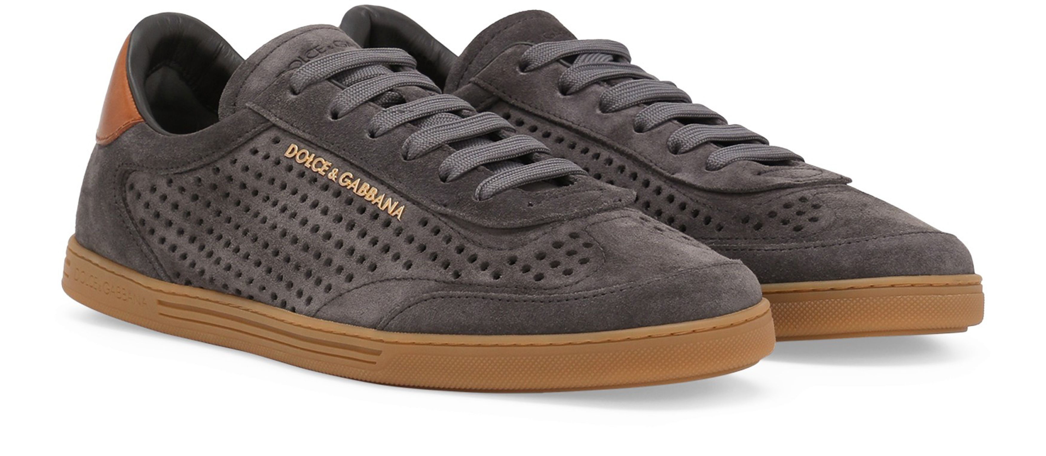 Dolce & Gabbana Suede Saint Tropez sneakers